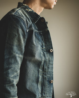 TCB - Faded S40's Jacket - 13.5oz Indigo Denim – Withered Fig