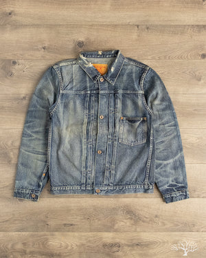 TCB - Faded S40's Jacket - 13.5oz Indigo Denim – Withered Fig