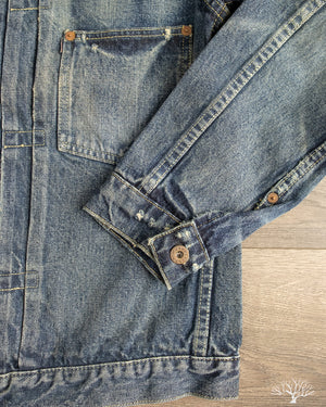 TCB - Faded S40's Jacket - 13.5oz Indigo Denim – Withered Fig