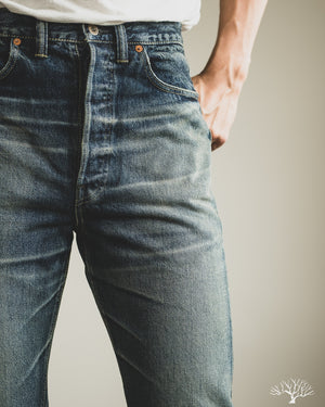 TCB - Faded S40's Jeans - 13.5oz Indigo Denim – Withered Fig