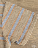 TCB Inside Out Stripe Tee - Type 1 Light Grey