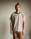 TCB Inside Out Stripe Tee - Type 1 Light Grey