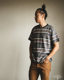 TCB Inside Out Stripe Tee - Type 2 Dark Grey
