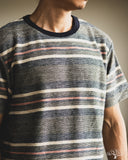 TCB Inside Out Stripe Tee - Type 2 Dark Grey