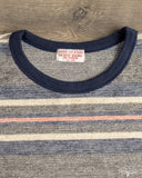 TCB Inside Out Stripe Tee - Type 2 Dark Grey