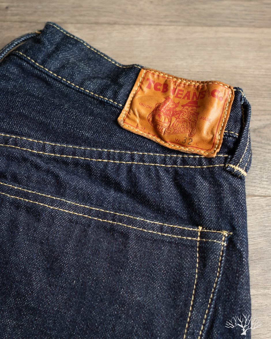 TCB - Late S40's Jeans - 13.5oz Indigo Denim – Withered Fig