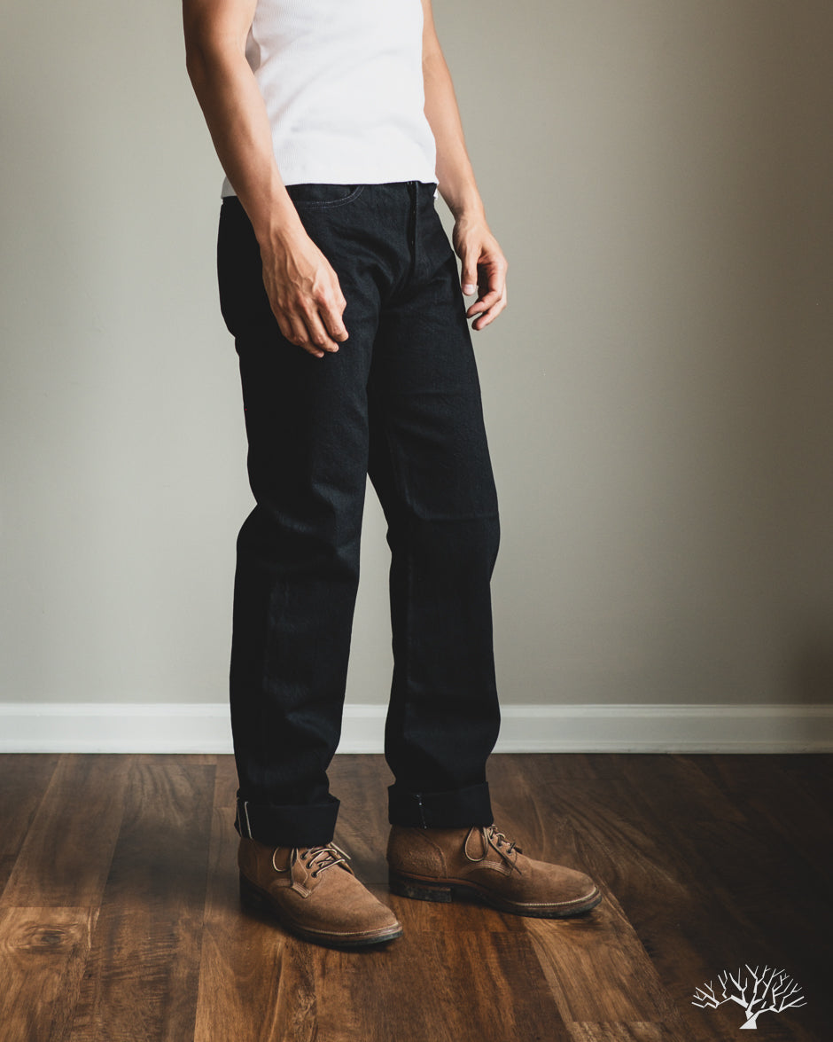 TCB Late S40's Jeans - BKBK