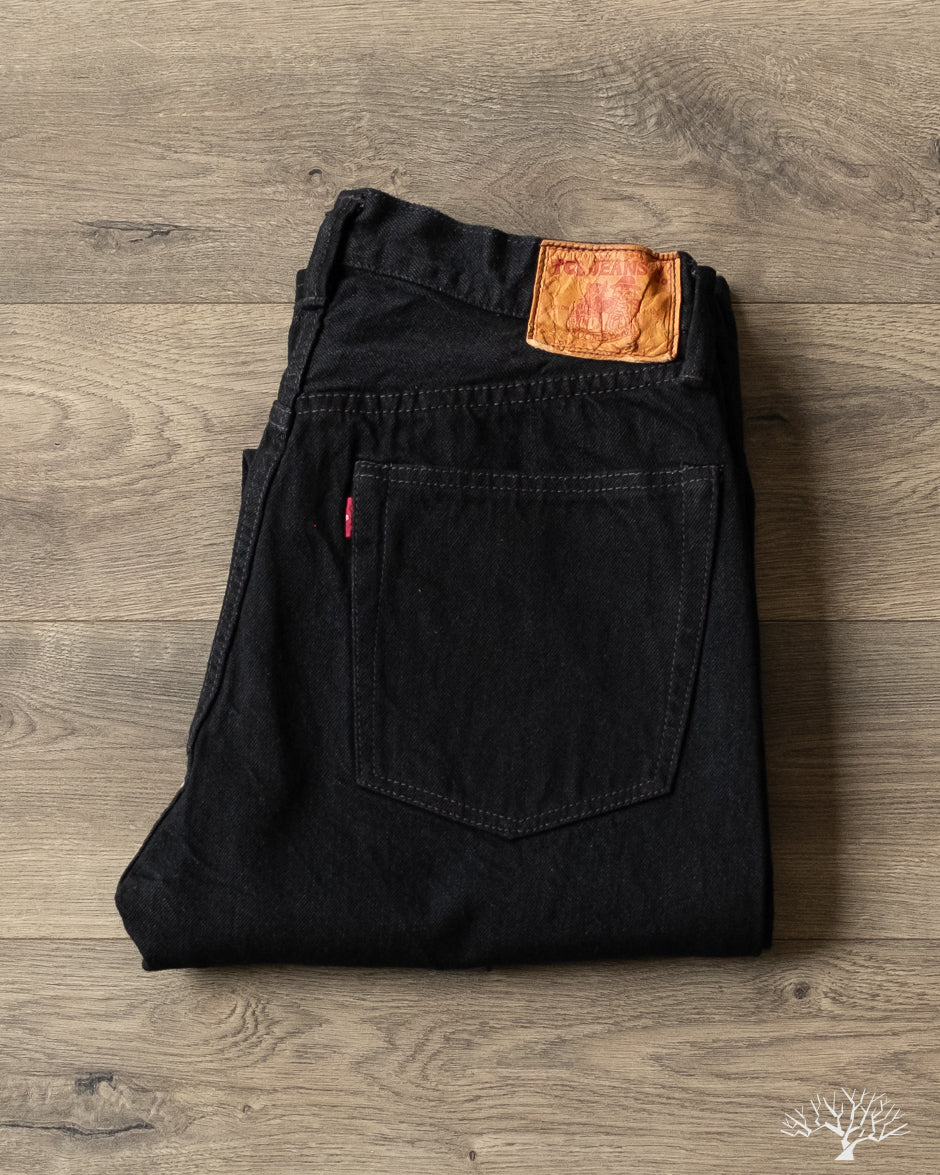TCB - Late S40's Jeans - BKBK – Withered Fig