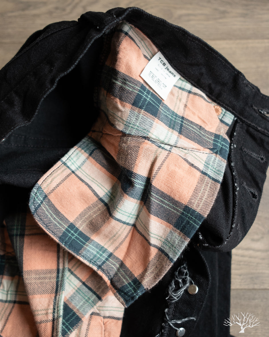 TCB Late S40's Jeans - BKBK