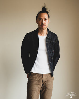 TCB S40's Jacket size44 前モデル TCB jeans TCBジーンズ New S40's Jacket 14oz 大戦モデル デニム