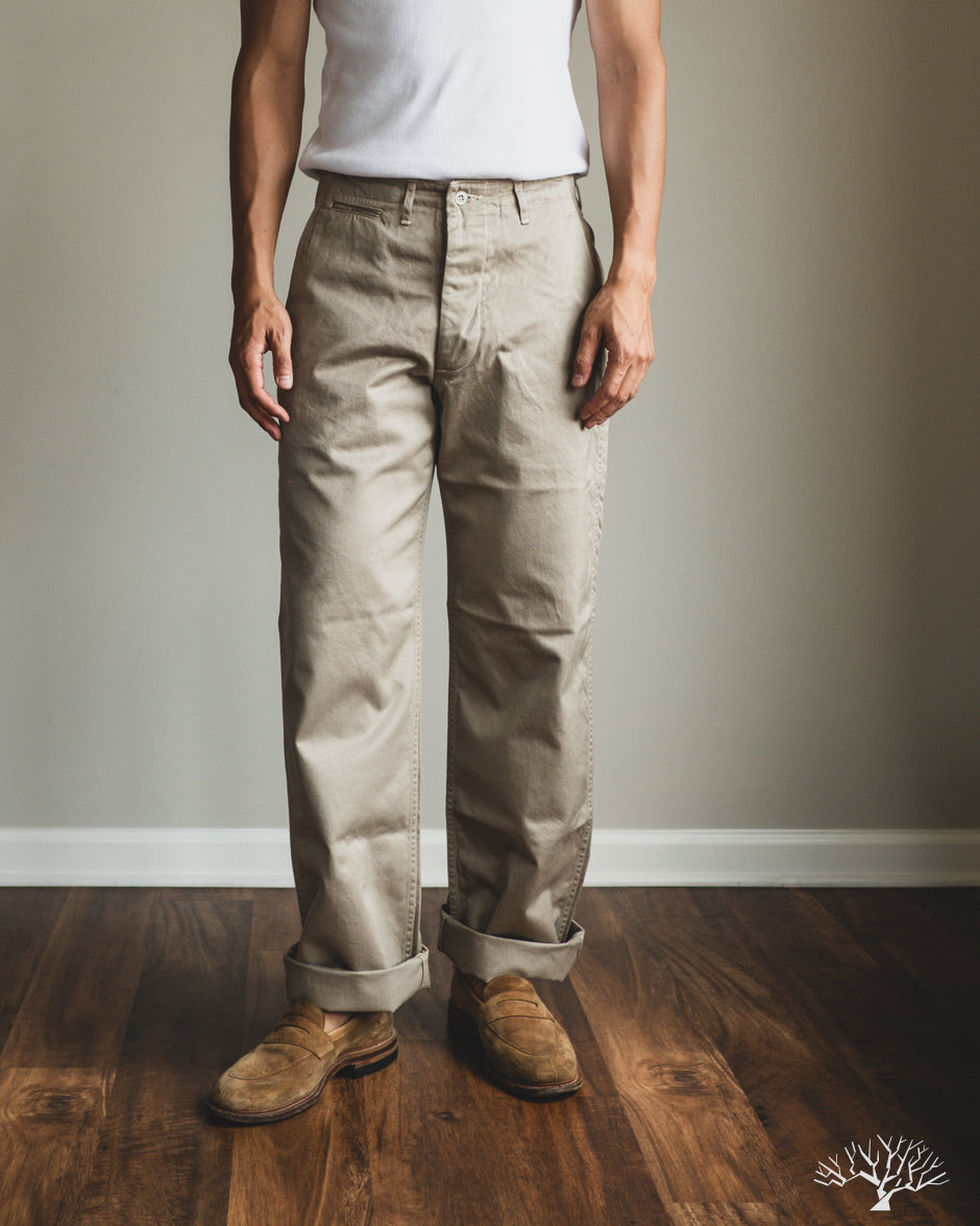 TCB - Stay Gold Chinos - Khaki – Withered Fig
