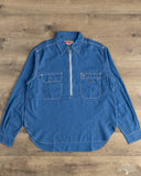TCB Uncle Cat Shirt - Chambray