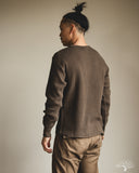 UES 60BW - Big Waffle T-Shirt - Brown