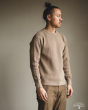 UES 60BW - Big Waffle T-Shirt - Sand Beige
