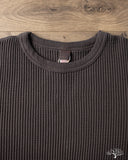 UES 60BW - Big Waffle T-Shirt - Steel Gray