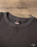 UES 60BW - Big Waffle T-Shirt - Steel Gray