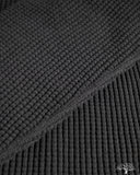 66BW Big Waffle Henley T-Shirt - Black
