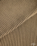 66BW Big Waffle Henley T-Shirt - Brown