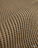 66BW Big Waffle Henley T-Shirt - Brown
