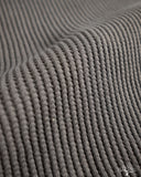 66BW Big Waffle Henley T-Shirt - Steel Gray