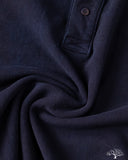 UES 67LW-I Rahben Stitch Polo Shirt - Indigo