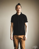 UES 67LW Rahben Stitch Polo Shirt - Black