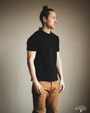 UES 67LW Rahben Stitch Polo Shirt - Black