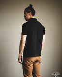 UES 67LW Rahben Stitch Polo Shirt - Black