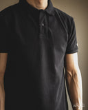 UES 67LW Rahben Stitch Polo Shirt - Black