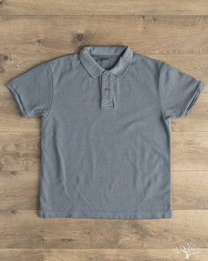 UES 67LW Rahben Stitch Polo Shirt - Gray