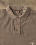 UES 67LW Rahben Stitch Polo Shirt - Greige