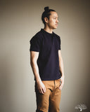 UES 67LW Rahben Stitch Polo Shirt - Navy