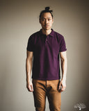 UES 67LW Rahben Stitch Polo Shirt - Purple