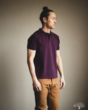 UES 67LW Rahben Stitch Polo Shirt - Purple
