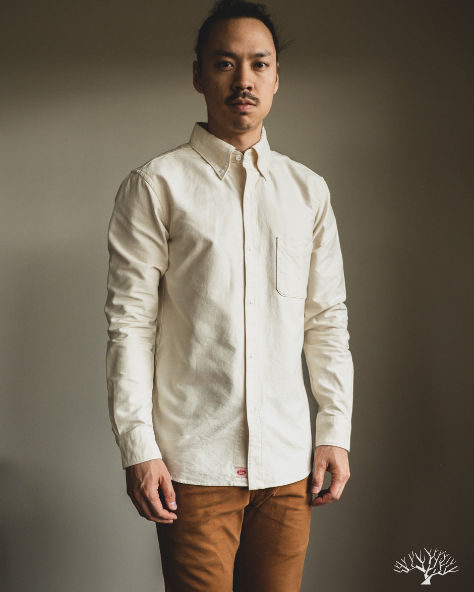 UES BD Oxford Shirt - Off-White