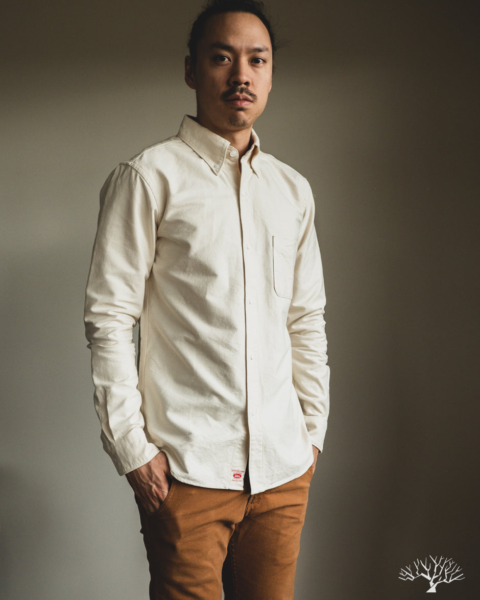 UES BD Oxford Shirt - Off-White