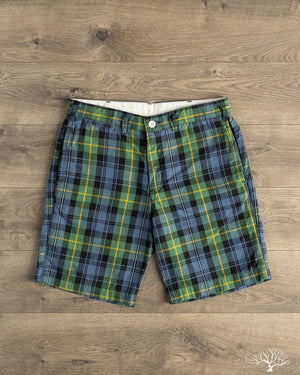 UES Black Watch Bermuda Shorts - Green