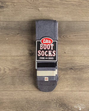 UES - BSX-1 Boot Socks - Gray – Withered Fig