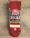 UES BSX-1 Boot Socks - Wine