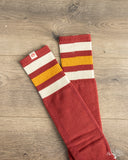 UES BSX-1 Boot Socks - Wine