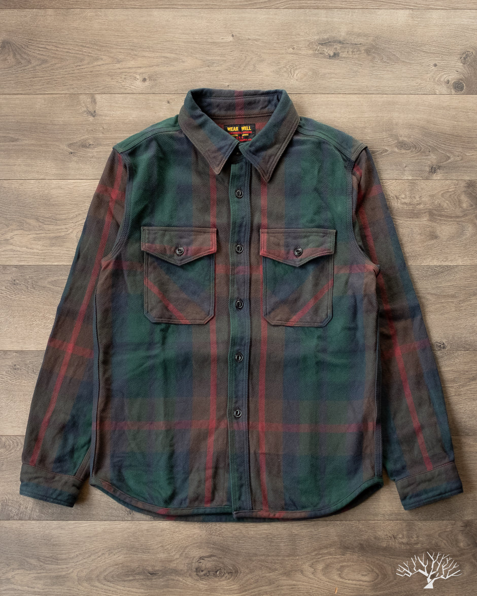 UES Extra Heavy Flannel (502354) - Green