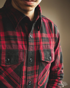 UES Extra Heavy Flannel (502355) - Red