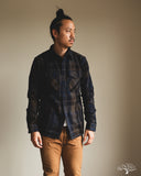 UES Extra Heavy Flannel (502552) - Navy