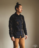UES Extra Heavy Flannel (502552) - Navy