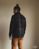 UES Extra Heavy Flannel (502552) - Navy