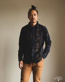 UES Extra Heavy Flannel (502552) - Navy