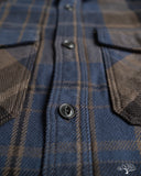 UES Extra Heavy Flannel (502552) - Navy