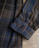 UES Extra Heavy Flannel (502552) - Navy