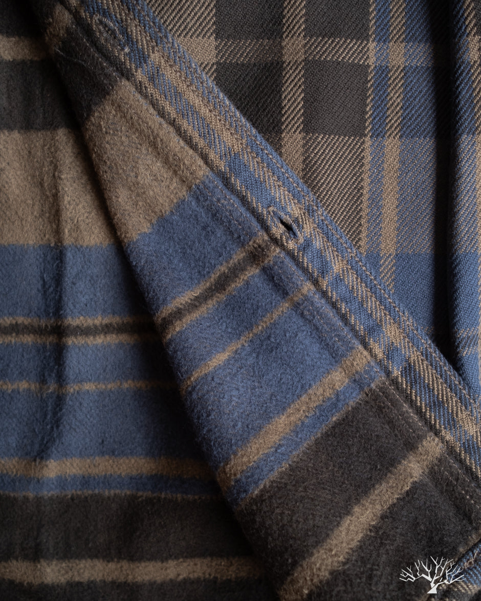 UES Extra Heavy Flannel (502552) - Navy