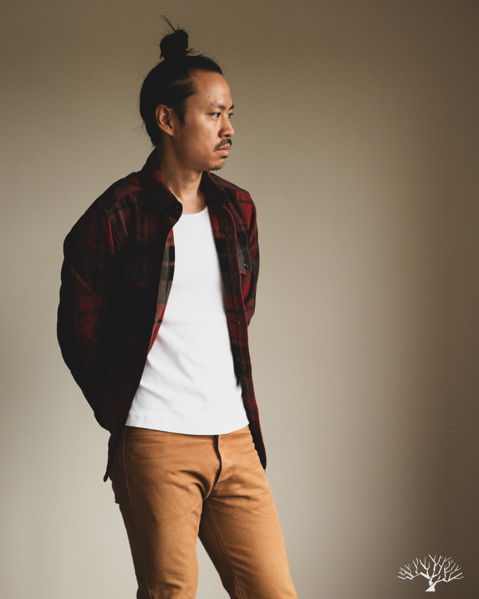 UES Extra Heavy Flannel (502552) - Red